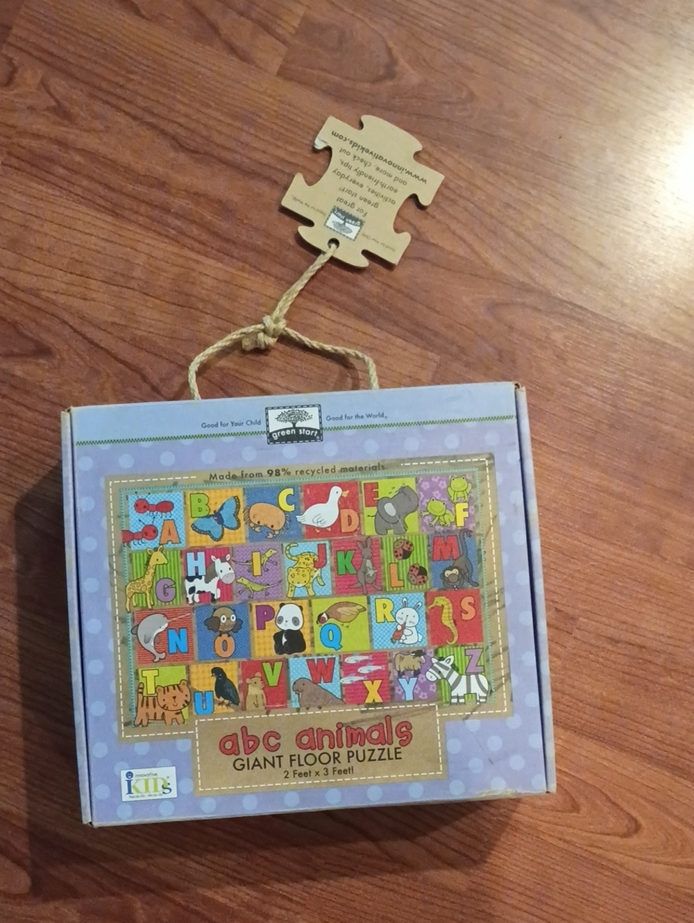 Abc Animals Giant Floor Puzzle
